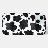 Kuh-Spots Muster Schwarz-Weiß-Tierdruck Case-Mate iPhone Hülle (Rückseite (Horizontal))