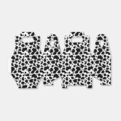 Kuh-Spots Muster Schwarz-Weiß-Tierdruck Geschenkschachtel (Ungefaltet)
