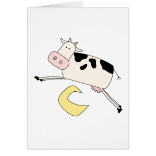 Kuh springt über Mond-T-Shirts und Geschenke