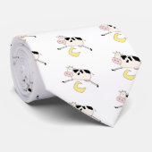 Kuh springt über Mond-T-Shirts und Geschenke Krawatte (Gerollt)