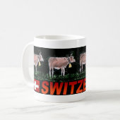 KUH-SPUR KAFFEETASSE (Vorderseite Links)