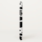 Kuh-Stellen-Muster-Schwarzweiss-Tierdruck Case-Mate iPhone Hülle (Hinten/Rechts)