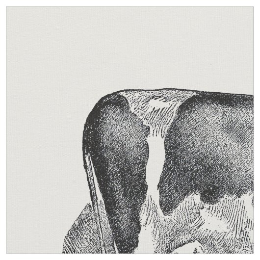 Kuh Stoff (Nahaufnahme)