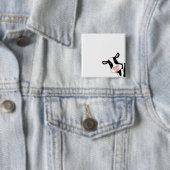 Kuh, süße Kuh, Tier Button (Beispiel)