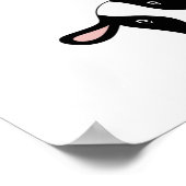 Kuh, süße Kuh, Tier Poster (Ecke)