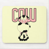 Kuh-T-Shirts und Geschenke Mousepad (Vorne)