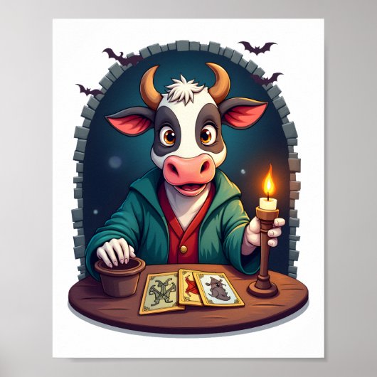 Kuh-Tarot des Schreckens Poster (Vorne)