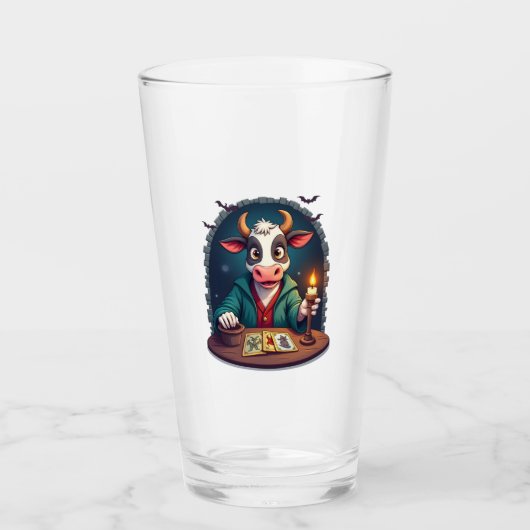 Kuh-Tarot des Terrors Glas (Vorderseite)