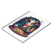 Kuh-Tarot des Terrors Notizblock (Linke Seite)