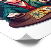 Kuh-Tarot des Terrors Poster (Ecke)