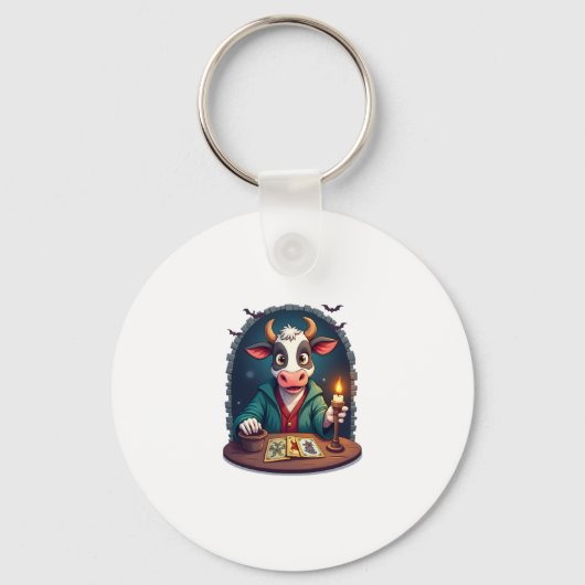 Kuh-Tarot des Terrors Schlüsselanhänger (Vorderseite)
