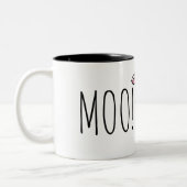 Kuh-Tasse Zweifarbige Tasse (Links)