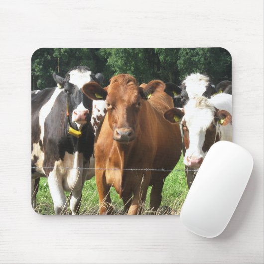 Kuh-themenorientierte Geschenke: Für immer Freunde Mousepad (Mit Mouse)