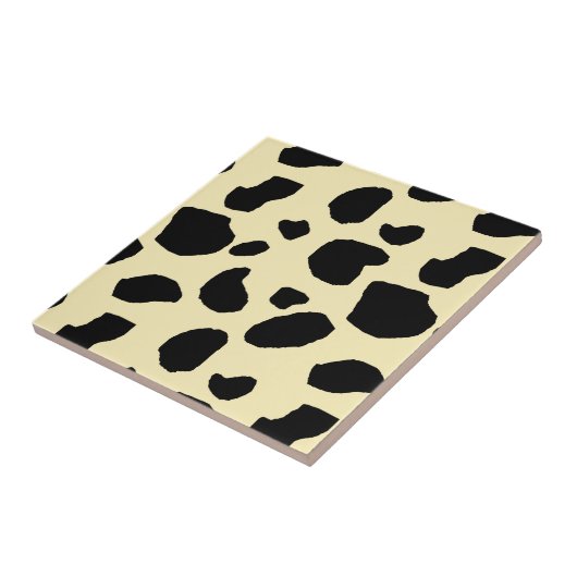 Kuh Tier Haut Farb Muster Design Fliese (Seite)
