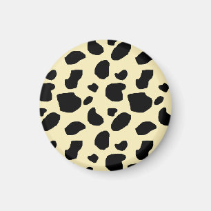 Kuh Tier Haut Farb Muster Design  Magnet