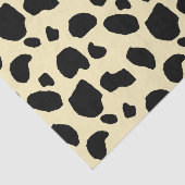 Kuh Tier Haut Farb Muster Design Seidenpapier (Ausschnitt)