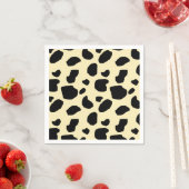 Kuh Tier Haut Farb Muster Design  Serviette (Beispiel)