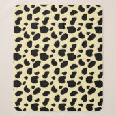 Kuh Tier Haut Farb Muster Design Sherpadecke (Vorderseite)