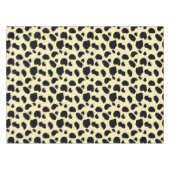 Kuh Tier Haut Farb Muster Design Tischdecke (Vorderseite (Horizontal))