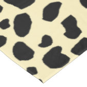 Kuh Tier Haut Farb Muster Design Tischdecke (Schrägansicht)