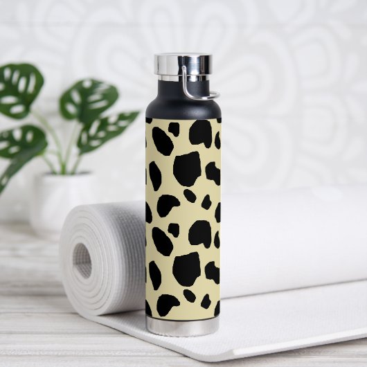 Kuh Tier Haut Farb Muster Design Trinkflasche (Yoga)