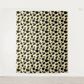 Kuh Tier Haut Farb Muster Design Wandteppich (Vorderseite)