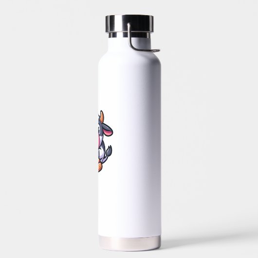 Kuh Tierfutter Pizza Margherita Feinschmecker _2 Trinkflasche (Links)