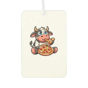 Kuh Tierfutter Pizza Margherita Feinschmecker _5 Autolufterfrischer
