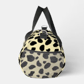 Kuh Tierhaut Farbverlauf Design  Duffle Bag (Rechts)