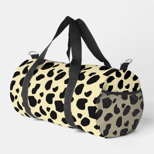 Kuh Tierhaut Farbverlauf Design  Duffle Bag (Rechte Ecke)