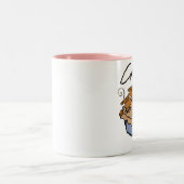 Kuh-Torte Zwei-Ton Tasse (Mittel)