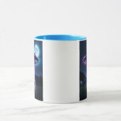 Kuh trifft Außerirdischen. Tasse (Zentrum)