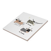 Kuh-Trio Fliese (Seite)