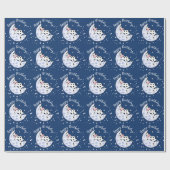 Kuh über dem Mond Geschenkpapier (Flach)