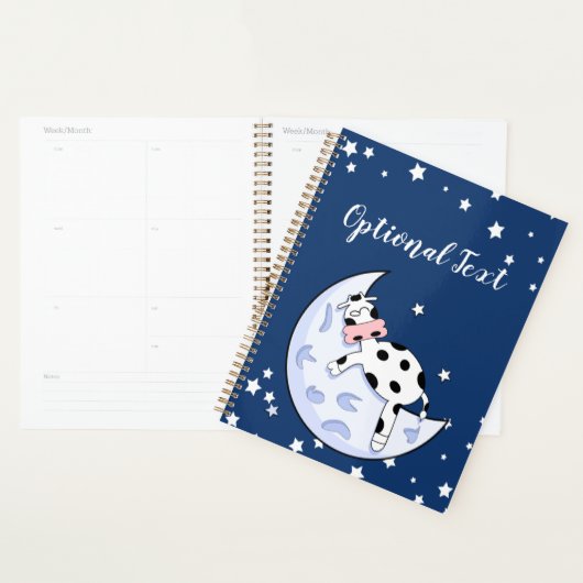 Kuh über dem Mond Planer (Anzeige)