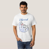 Kuh über dem Mond T-Shirt (Vorne ganz)