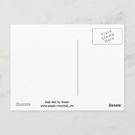 Kuh und Baby Postkarte (Rückseite)