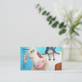 KUH UND CAT VISITENKARTE (Stehend Vorderseite)