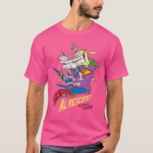 Kuh und Huhn Super Kuh retro T-Shirt