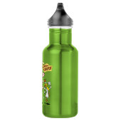 Kuh und Hühnchen mit grafischer Darstellung Edelstahlflasche (Rechts)