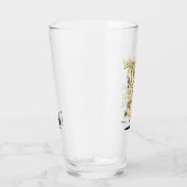 Kuh und Hühnchen mit grafischer Darstellung Glas (Rechts)