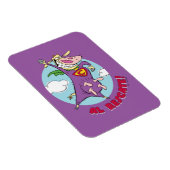 Kuh und Hühnchen Super Cow Al Rescate! Magnet (Rechte Seite)