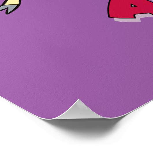 Kuh und Hühnchen Super Cow Al Rescate! Poster (Ecke)