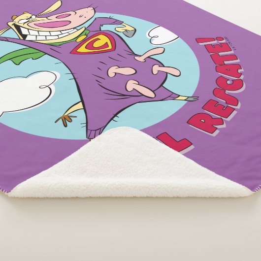 Kuh und Hühnchen Super Cow Al Rescate! Sherpadecke (3/4)