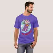 Kuh und Hühnchen Super Cow Al Rescate! T-Shirt (Vorne ganz)