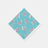 Kuh und Hühnchen-Super-Kuh-Muster Serviette (Ecke)