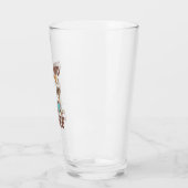 Kuh- und Kaffeepause, Funny Western Girl Glas (Links)