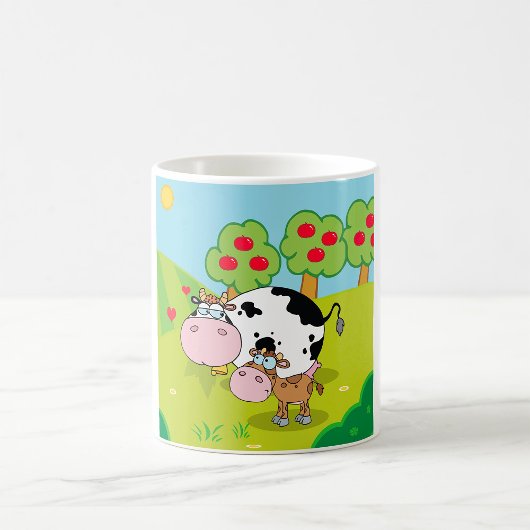 Kuh und Kalb Kaffeetasse