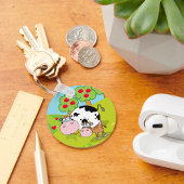 Kuh und Kalb Schlüsselanhänger