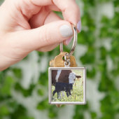 Kuh und Kalb Schlüsselanhänger (Hand)
